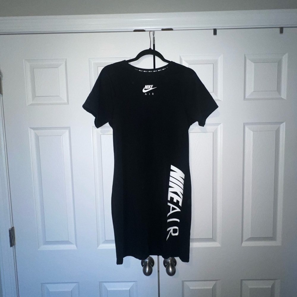 Black, Nike dress, short sleeve
